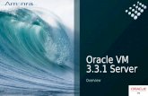 Oracle VM 3.3 Overview