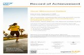 Oscar Hatlani-SuccessFactor-RecordOfAchievement-Run Simple HR with SuccessFactors Certificate