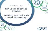 Online Marketing Basics - SCORE East Bay