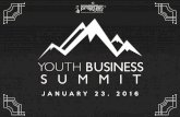 Pragyan Youth Business Summit'16 Report