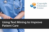 Webcast: Using Text Mining to Improve Patient Care