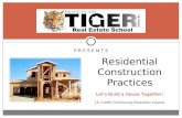 2015 Residential Construction Practices Fairfield County CT