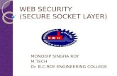 PPT ON WEB SECURITY BY MONODIP SINGHA ROY