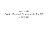 E nodeb useful commands for rf engineer