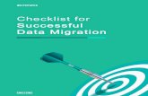 Checklist for Successful Data Migration
