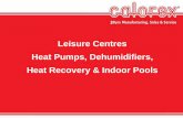 Leisure centres   heat pumps, indoor pools & heat recovery