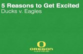 Five Reasons to Get Excited: Oregon v. Eagles (Week 1 - 2015)