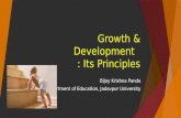 Principles of growth & development   bijoy krishna panda