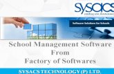 Educational ERP - Software from Sysacs Technology