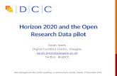 H2020 Open Data Pilot