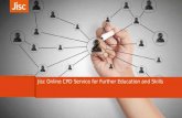 Jisc Online CPD Service for Further Education and Skills