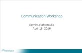 InnerSpace / Able Health Communication Workshop
