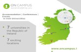 On Campus: Locations und Unterkunfte in irischen Universitäten