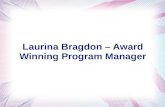 Laurina bragdon – award winning program manager