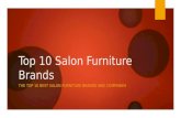 Top 10 Salon Furniture Brands