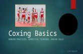 Coxing Basics