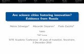 Are science cities fostering firm innovation? Evidence from Russian regions