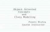 Oo concepts and class modeling