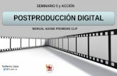 Manual Adobe Premiere Clip (Seminario 5 y acción UMH)