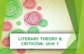 Literary criticism: Classical Philosophers
