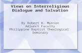 Views on Interreligious Dialogue and Salvation