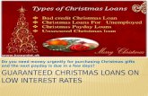 Christmas loans with Various Benefits