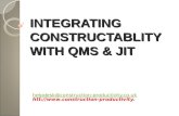 039 Integrating Constructability