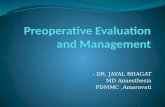 Pre operative evaluation jayal