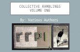 Collective Ramblings Volume One