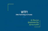 Web Technology for non techies