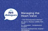 Managing the heart value