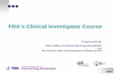 FDA 2013 Clinical Investigator Training Course: Pharmacology/Toxicology in the Investigator Brochure