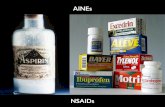 Anti-Inflamatorios No Esteroideos (AINES) - Non Steroidal Anti-Inflammatory Drugs (NSAIDs)