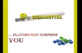 E cigarettes many flavors may surprise you