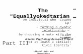 Part III - A Social psychology Research Project - Equallyokedtarians