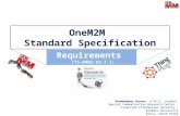 One m2m 2. requirements