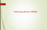Addressing modes of 80386