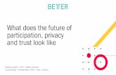 Shelley Kuipers: What does the future of participation, privacy and trust look like