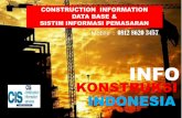 INFO KONSTRUKSI  INDONESIA - Construction Information Provider