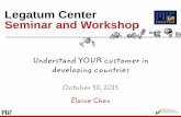 Understand your customer in developing countries