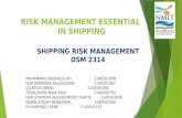 Risk management essential in shipping