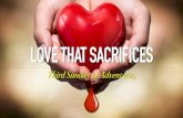 Love That Sacrifices