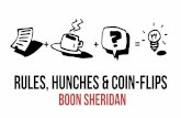 Boon Sheridan, "Back Rules, Hunches, and Coin Flips"