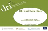 Dr Natalie Harrower - DRI and Open Data