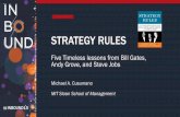 Michael Cusumano - Strategy Rules