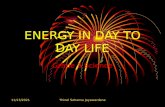 Energy In Day ToDay Life