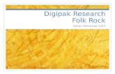 Digipak research folk rock 3