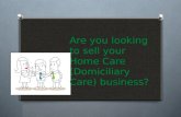 Selling your domiciliary care business?