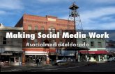 El Dorado County Chamber - Making Social Media Work
