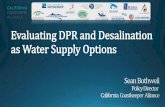 Direct Potable Reuse vs Desalination for Californias Water Supply